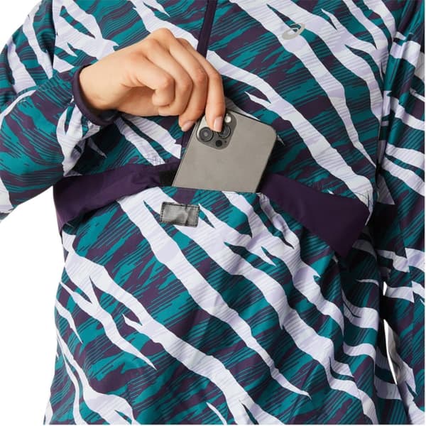 ASICS Wild Camo Anorak Jacket 2012C495-500, Kvinna, Jackor, Flerfärgad