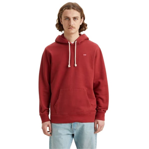 Levi's New Original Hoodie 345810021, Man, Tröjor, Röd Red XXL