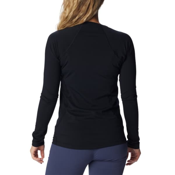 Columbia Midweight Stretch Long Sleeve Top 1639021011, Kvinna, Långa ärmar shirt, Svart