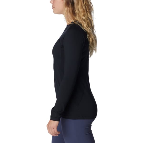 Columbia Midweight Stretch Long Sleeve Top 1639021011, Kvinna, Långa ärmar shirt, Svart