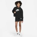 Miniatyrbild 5 av 5: Nike Tröja Sportswear Club French Terry Cropped Svart 12-13 Years Flicka