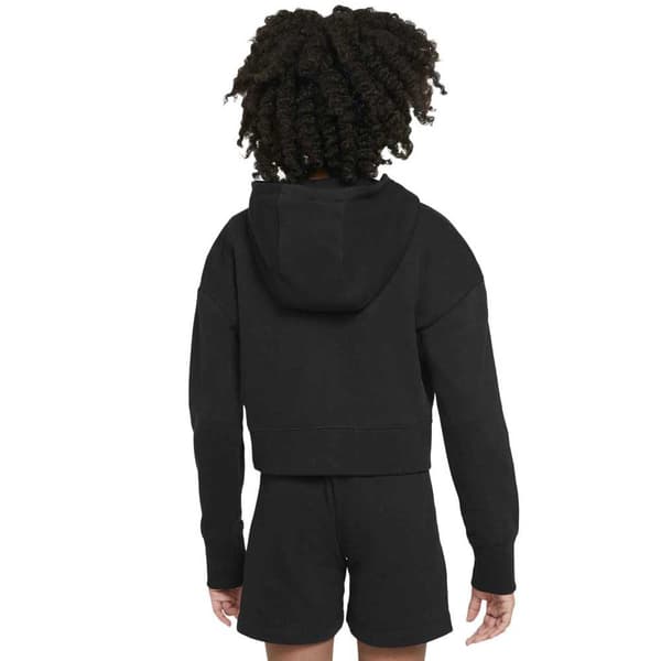 Nike Tröja Sportswear Club French Terry Cropped Svart 12-13 Years Flicka