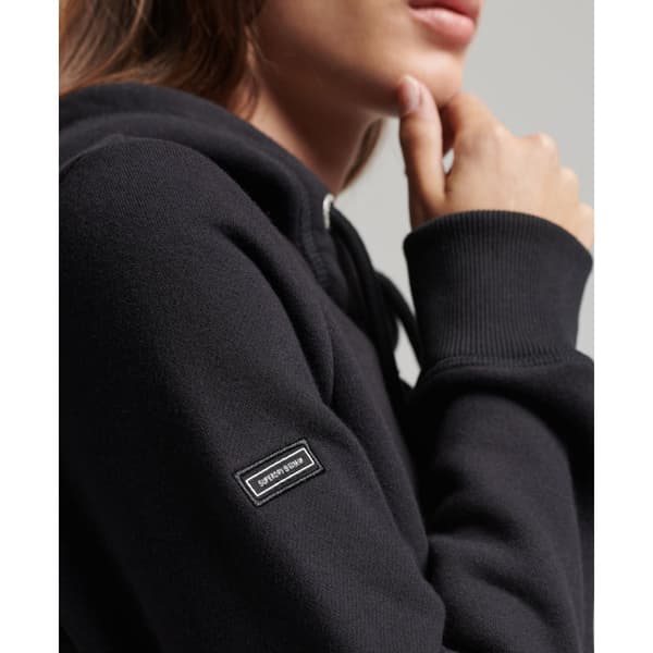 Superdry Full Vetoketjullinen Villapaita Vintage Logo Emb Musta M Nainen