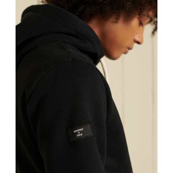 Superdry Hættetrøje Core Logo Sort S Mand
