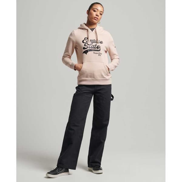 Superdry Huppari Vintage Logo Borough Oranssi 2XS Nainen