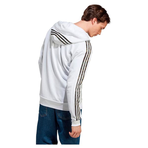 Adidas Sportswear Sweatshirt Med Full Dragkedja 3s Ft Vit M / Regular Man