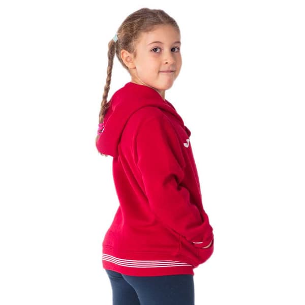 Joma Täysi Vetoketjuhuppari Campus Iii Punainen 9-10 Years Poika