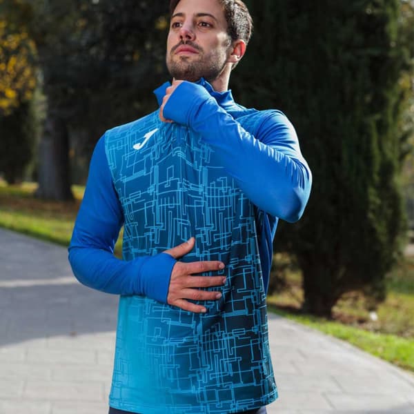 Joma Sweatshirt Elite Viii Blå 2XL Mand