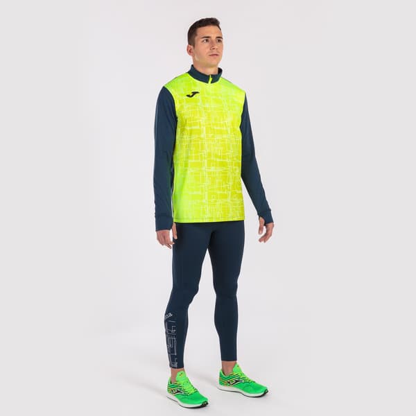 Joma Sweatshirt Elite Viii Gul,Blå 2XL Mand