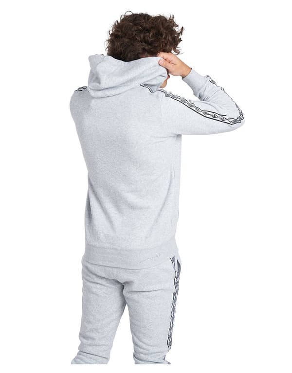 Umbro Fuld Lynlå Sweatshirt Taped Zip Hvid M Mand