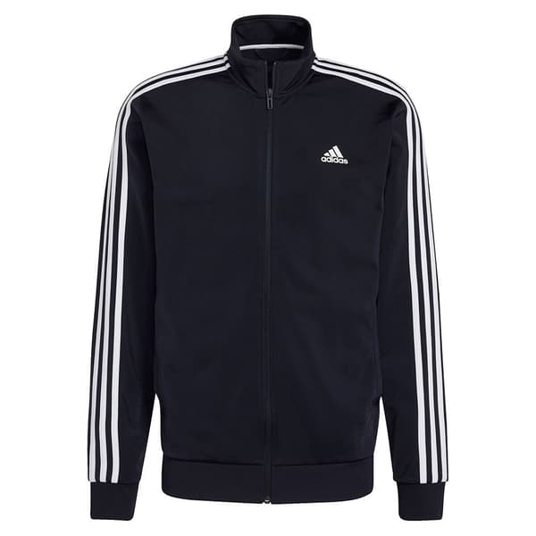 Adidas Stripes Tt Jacket 3 Svart L / Regular Man
