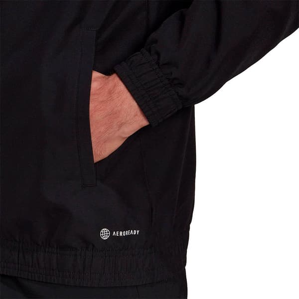 Adidas Jakke Entrada 22 Sort 2XL / Regular Mand