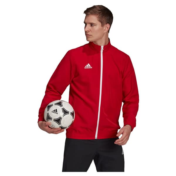 Adidas Jacka Entrada 22 Röd L / Regular Man