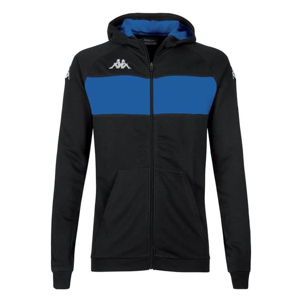 Kappa Sweatshirt Med Full Dragkedja Dacciozi Blå,Svart M Man