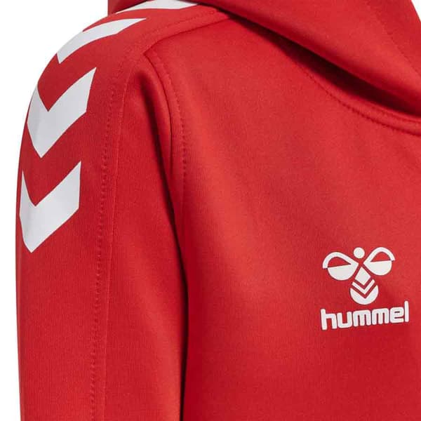 Hummel Full Vetoketjullinen Villapaita Core Xk Poly Punainen 6 Years Poika