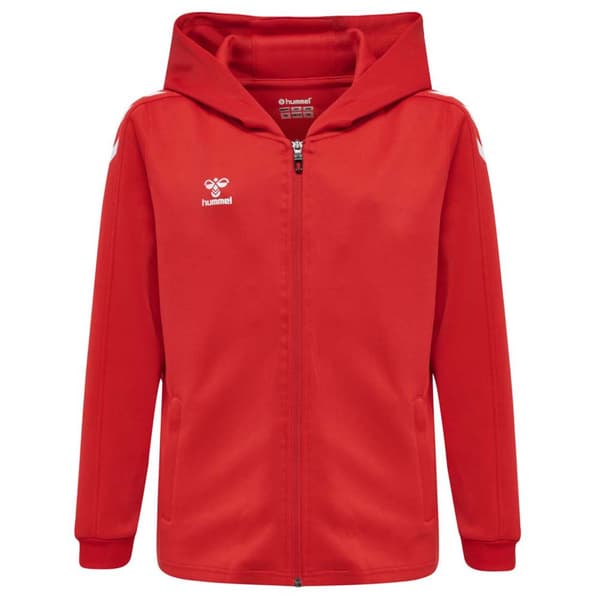 Hummel Full Vetoketjullinen Villapaita Core Xk Poly Punainen 6 Years Poika