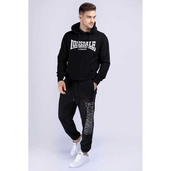 Lonsdale Housut Dartford Musta XL Mies
