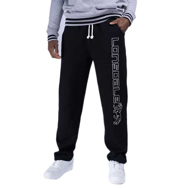 Lonsdale Bukser Stonesfield Sort S Mand