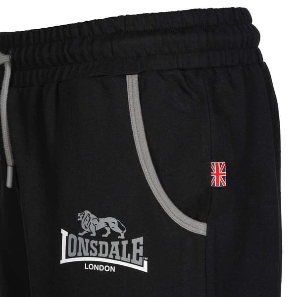 Lonsdale Bukser Two Tones Sort L Mand