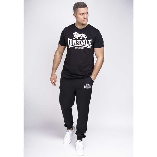 Lonsdale Bukser Two Tones Sort L Mand