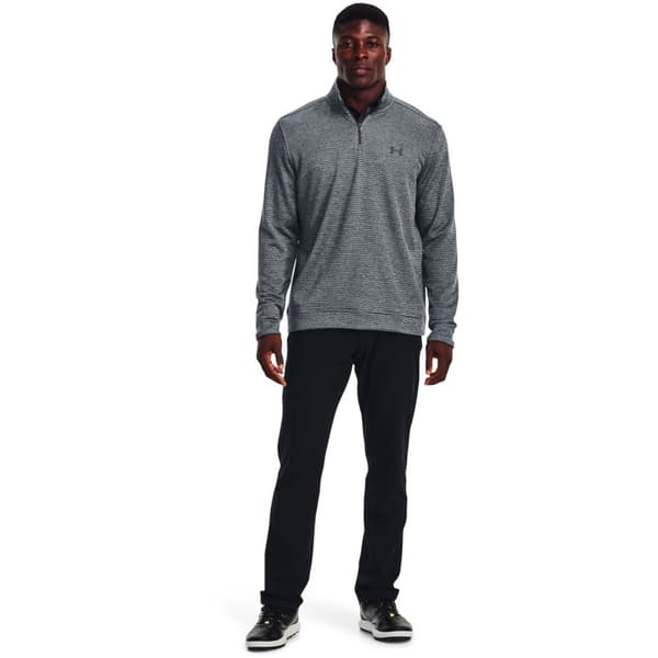 Under Armour Halv Lynlå Sweatshirt Storm Sweaterfleece Qz Grå L / Regular Mand