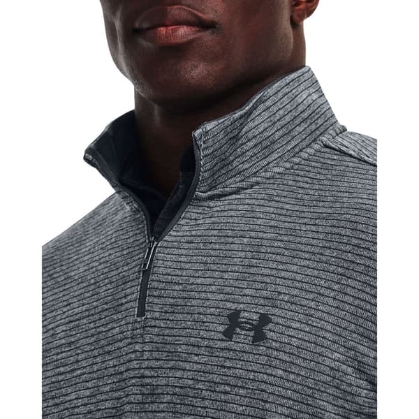 Under Armour Halv Lynlå Sweatshirt Storm Sweaterfleece Qz Grå L / Regular Mand