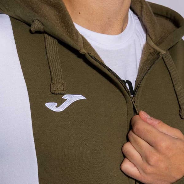 Joma Sweatshirt Med Full Dragkedja Confort Iii Grönt L Man