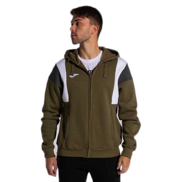 Joma Sweatshirt Med Full Dragkedja Confort Iii Grönt L Man