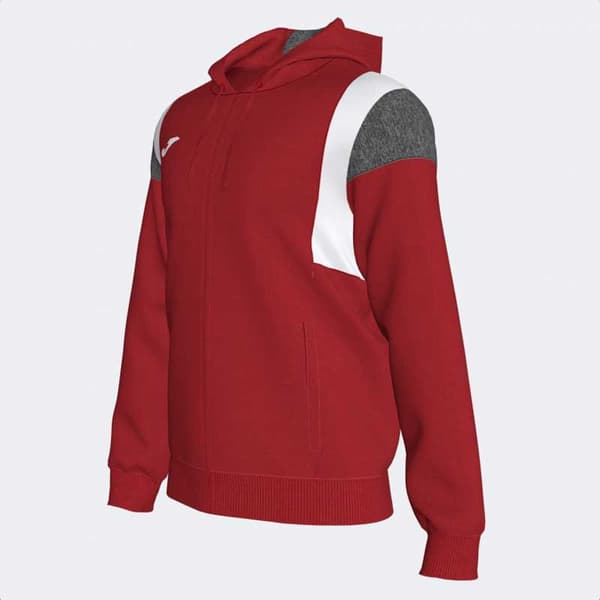 Joma Sweatshirt Med Full Dragkedja Confort Iii Röd L Man