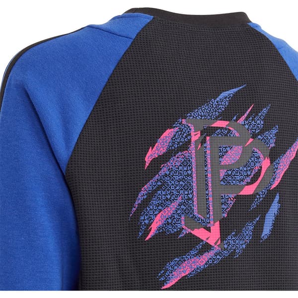 Adidas Tröja Pogba Crew Svart 13-14 Years Pojke