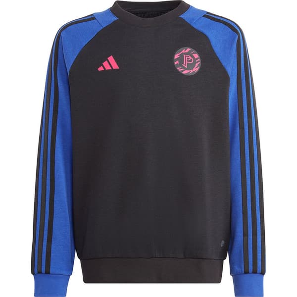 Adidas Tröja Pogba Crew Svart 13-14 Years Pojke