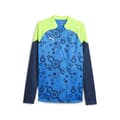 Miniatyrbillede 1 af 2: Puma Halv Lynlå Sweatshirt Individual Cup Blå M Mand