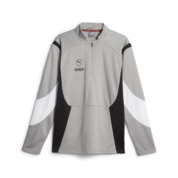 Puma Puoliksi Vetoketjullinen Pusero King Pro Harmaa M Mies