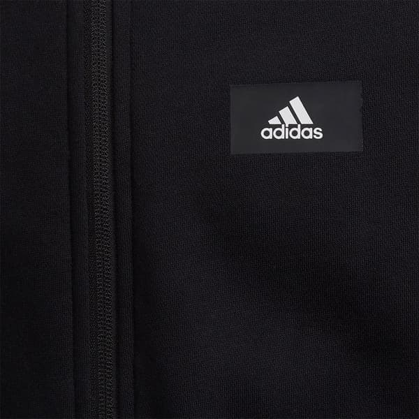 Adidas Tröja Med Full Dragkedja Fi Svart 5-6 Years