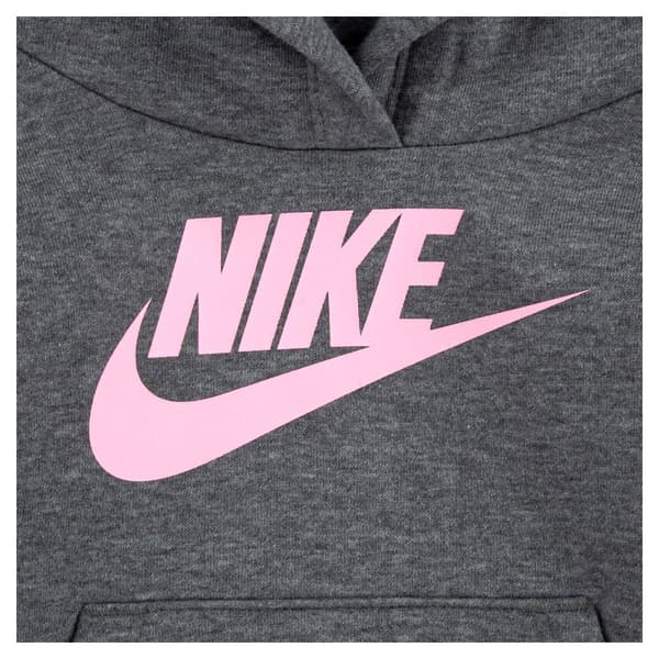 Nike Kids Tröja Club Fleece High Low Grå 3-4 Years