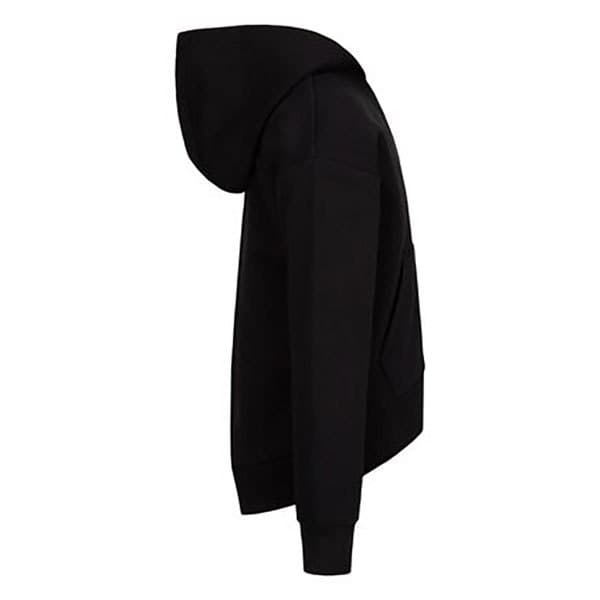 Nike Kids Täysi Vetoketjuhuppari Club Fleece High Low Musta 24 Months-3 Years