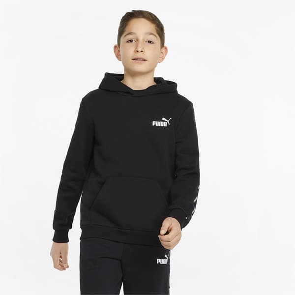 Puma Tröja Essentials+ Tape Fl Svart 9-10 Years