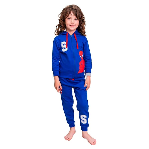 Cerda Group Træningsdragt Cotton Brushed Spiderman 3 Stykker Blå 24 Months