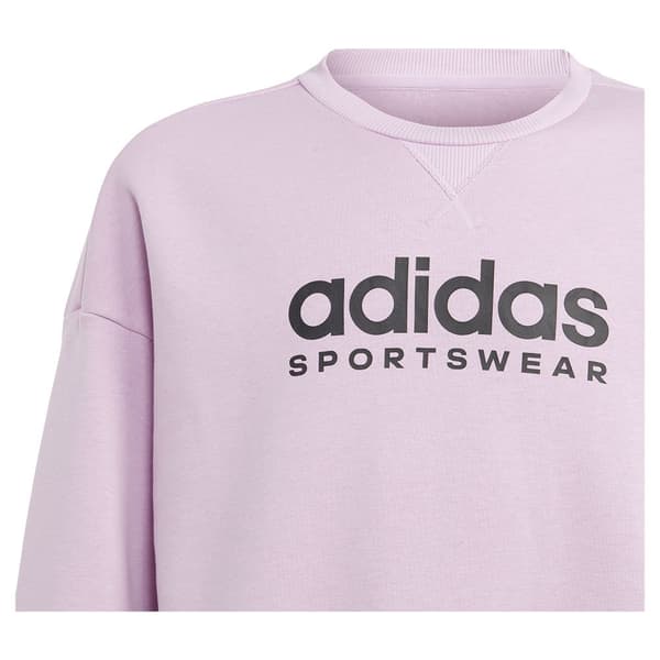 Adidas Huppari All Szn Crew Violetti 7-8 Years