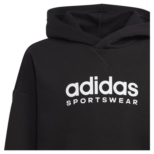 Adidas Luvtröja All Szn Svart 11-12 Years