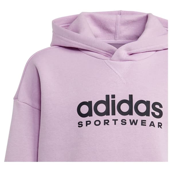 Adidas Luvtröja All Szn Lila 7-8 Years