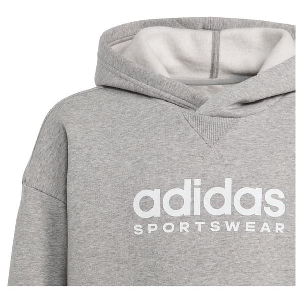 Adidas Luvtröja All Szn Grå 11-12 Years