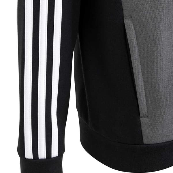 Adidas Stripes Colorblock Fleece Träningsoverall Tiberio 3 Svart 7-8 Years