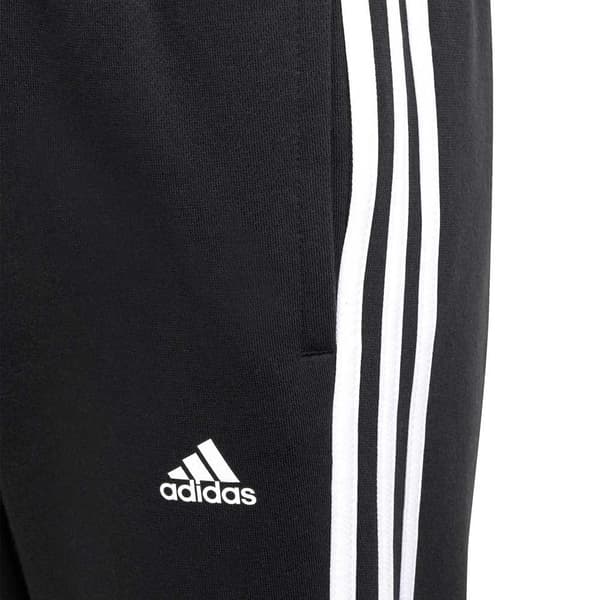 Adidas Stripes Colorblock Fleece Träningsoverall Tiberio 3 Svart 7-8 Years