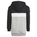 Miniatyrbillede 3 af 8: Adidas Stripes Colorblock Fleece Træningsdragt Tiberio 3 Grå 6-7 Years