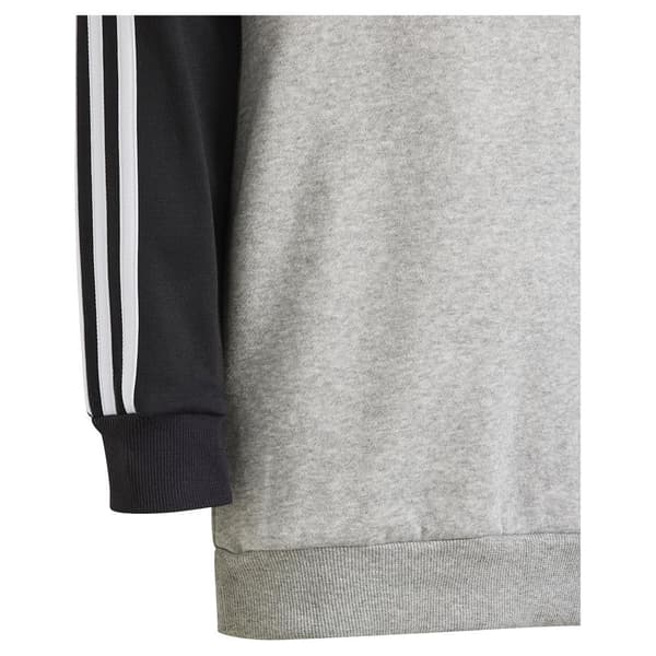 Adidas Stripes Colorblock Fleece Træningsdragt Tiberio 3 Grå 6-7 Years