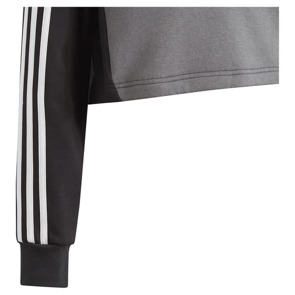 Adidas Stripes Colorblock Fleece Träningsoverall Tiberio 3 Svart 7-8 Years