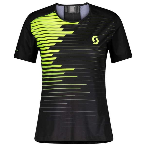 Scott Kortærmet T-shirt Rc Run Sort S Kvinde