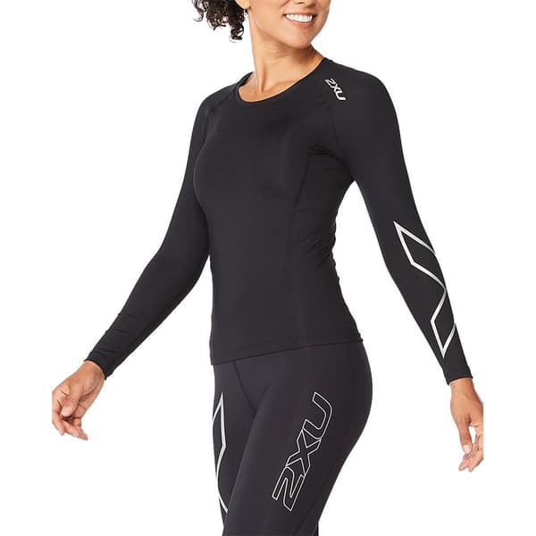 2xu Compression Pitkähihainen T-paita Core Musta L Nainen
