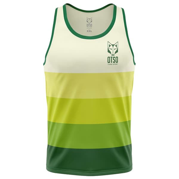 Otso Ärmlös T-shirt Grönt M Man